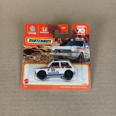 Matchbox 1970 Honda N600 Off Road 2023 Short Card