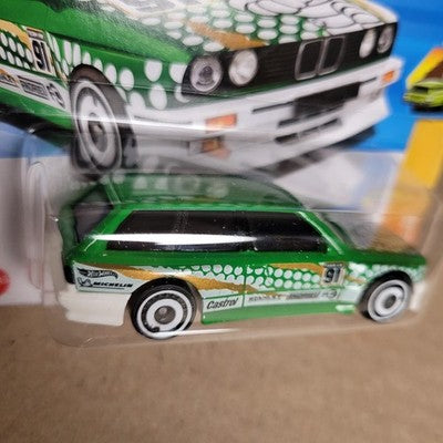 2025 Hot Wheels BMW M3 Wagon Green HW Wagons Short Card