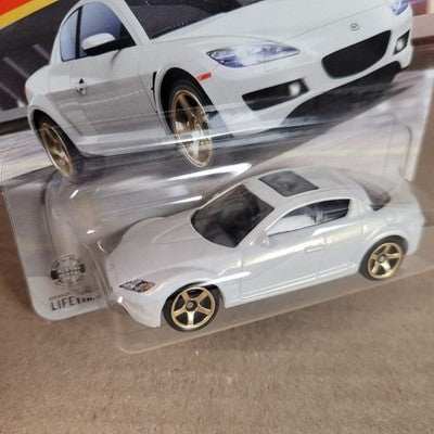 2026 Matchbox  #19 2004 Mazda RX-8  White Short Card
