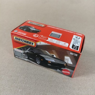 2025 Matchbox Power Grabs 1984 Toyota MR2 Black