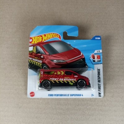 Hot Wheels Ford Performance Supervan 4 Treasure Hunt 2025 Short Card