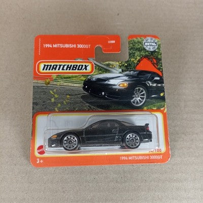 2022 Matchbox 1994 Mitsubishi 3000GT #68 Black Short Card