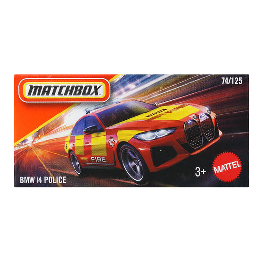 Matchbox Power Grabs BMW i4 Police Car (DNK70)
