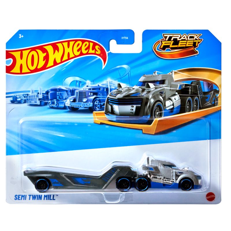 Hot Wheels Track Fleet Semi Twin Mill Diecast Truck (HYT56)
