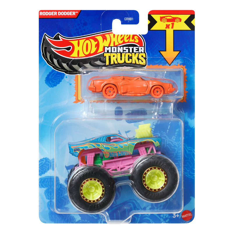 Hot Wheels Monster Trucks Metal Monster S Rodger Dodger (GRH81)