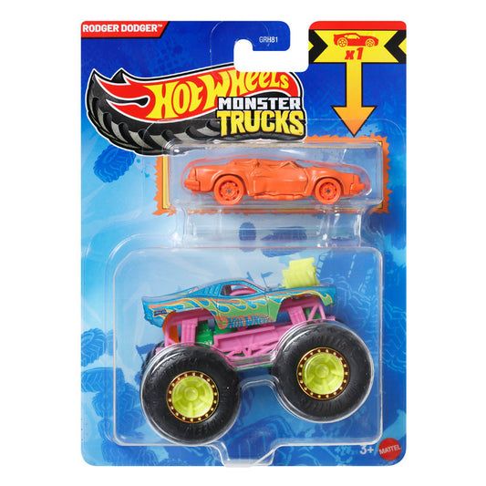 Hot Wheels Monster Trucks Metal Monster S Rodger Dodger (GRH81)