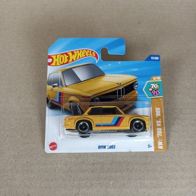 Hot Wheels BMW 2002 Yellow #77 2025 Short Card