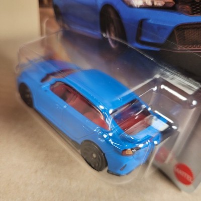 2026 Matchbox 2024 Honda Civic Type R Blue Short Card