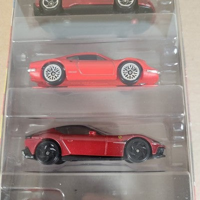 2026 Hot Wheels Ferrari Red 5er-Pack F40, SF90, Dino, 368, 12Cilindri