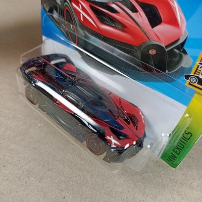 2024 Hot Wheels Bugatti Bolide Red Black #184 Short Card