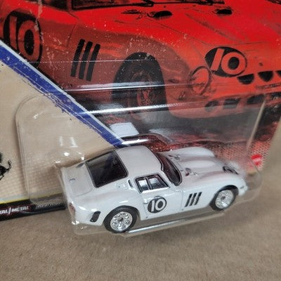 2026 Hot Wheels Premium Vintage Racing Ferrari 250 GTO White