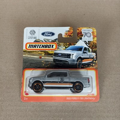 Matchbox 2022 Ford F-150 Lightning #20 2021 Short Card