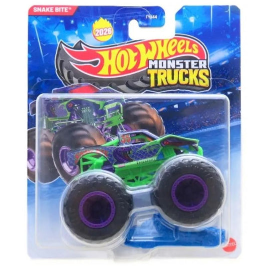 Hot Wheels Monster Trucks Snake Bite Vehicle (FYJ44)