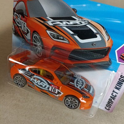 2025 Hot Wheels Toyota GR86 Cup Orange Short Card