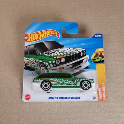 2025 Hot Wheels BMW M3 Wagon Grün HW Wagons Short Card