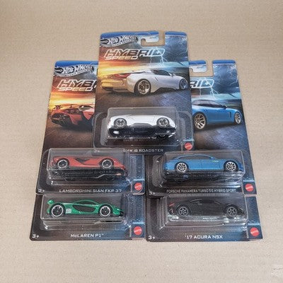 2025 Hot Wheels Silver Series Hybrid Speed Full Set