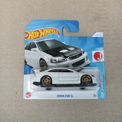 Lot 3x Hot Wheels 2024 Honda Civic Si White J-Imports Short Card