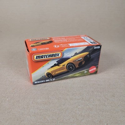 2026 Matchbox Power Grabs Mercedes-Benz SL 63 Yellow