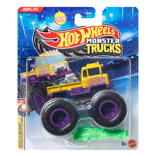 Hot Wheels Monster Trucks Jeep FC Vehicle (FYJ44)
