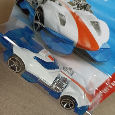 Hot Wheels Super Twin Mill White Netflix Let's Race Short Card 2025