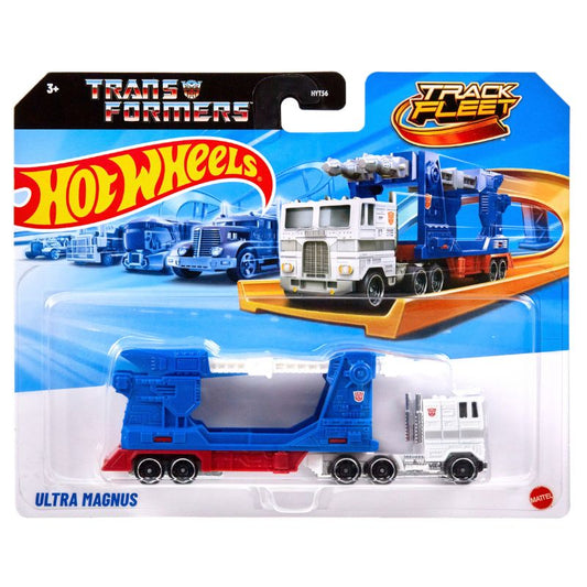 Hot Wheels Track Fleet Ultra Magnus Semi Truck Transporter (HYT56)