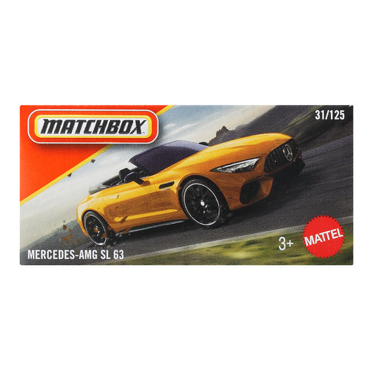 Matchbox Power Grabs Mercedes-Amg SL63 Toy Car (DNK70)