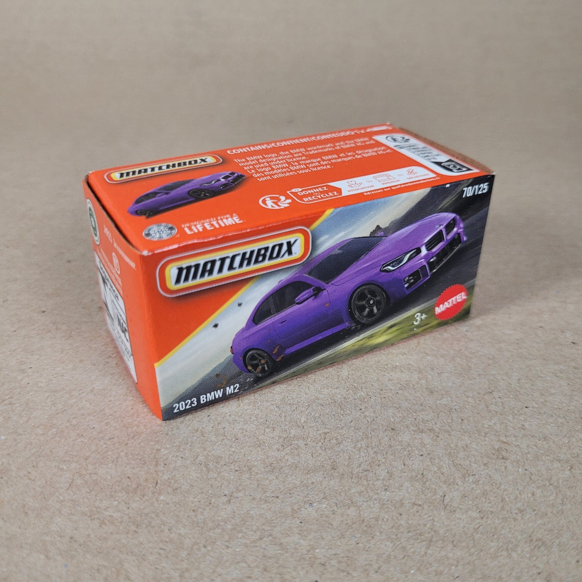 2026 Matchbox Power Grabs 2023 BMW M2 #70 Purple