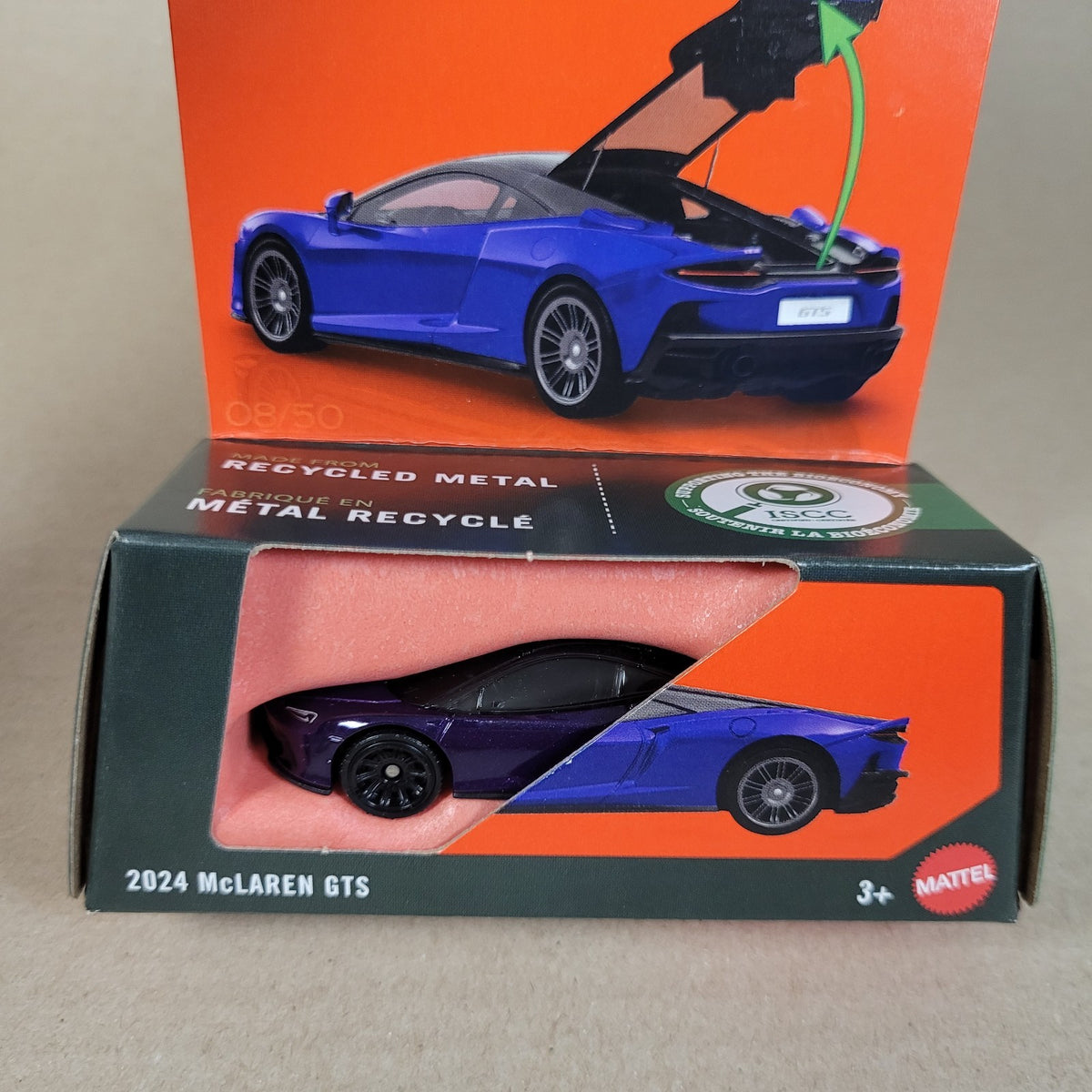 2026 Matchbox Moving Parts 2024 McLaren GTS Purple