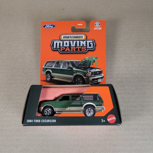 2026 Matchbox Moving Parts 2004 Ford Excursion Green #41
