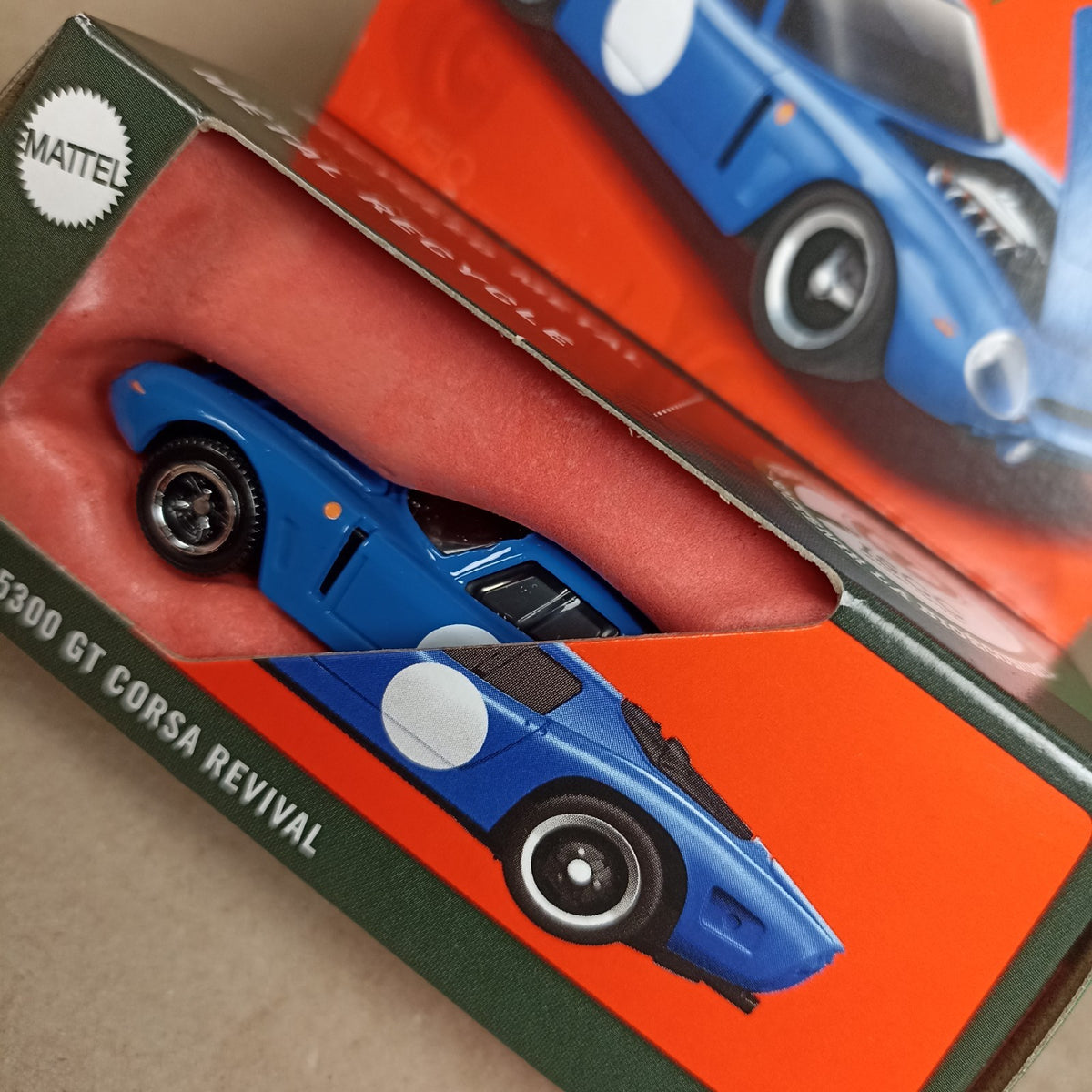 2025 Matchbox Moving Parts Bizzarrini 5300 GT Corsa Revival Blue 
