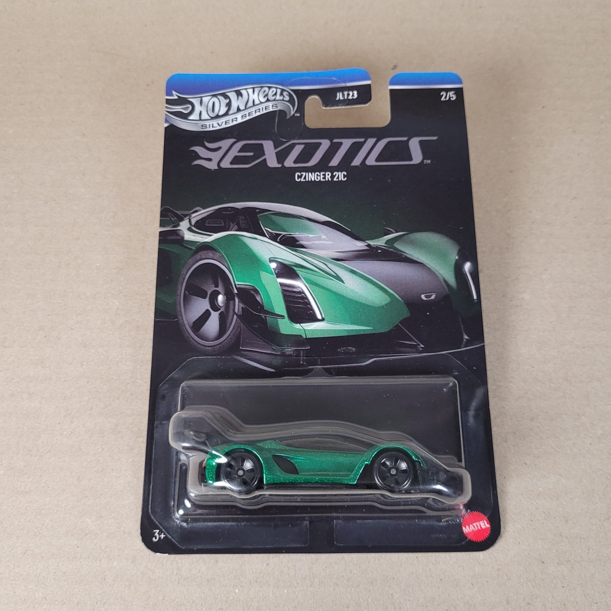 2026 Hot Wheels Silver Series Exotics Full Set Of 5 Ferrari 