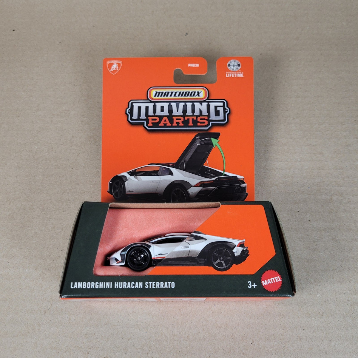 2026 Matchbox Moving Parts Lamborghini Huracan Sterrato White 