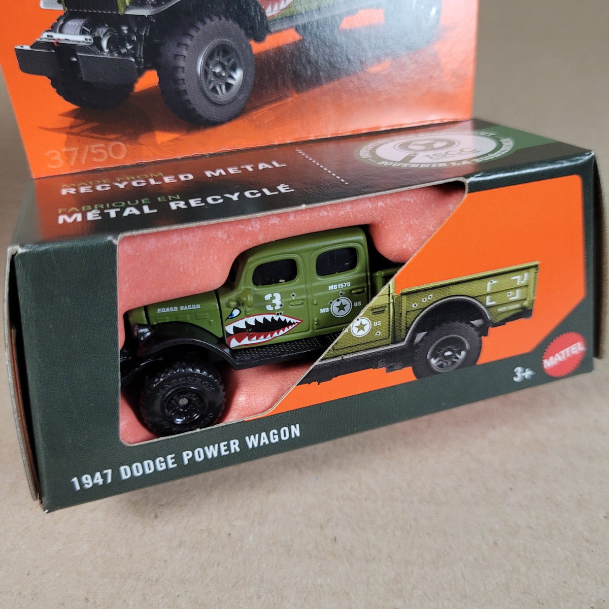 2026 Matchbox Moving Parts #37 - 1947 Dodge Power Wagon Green 