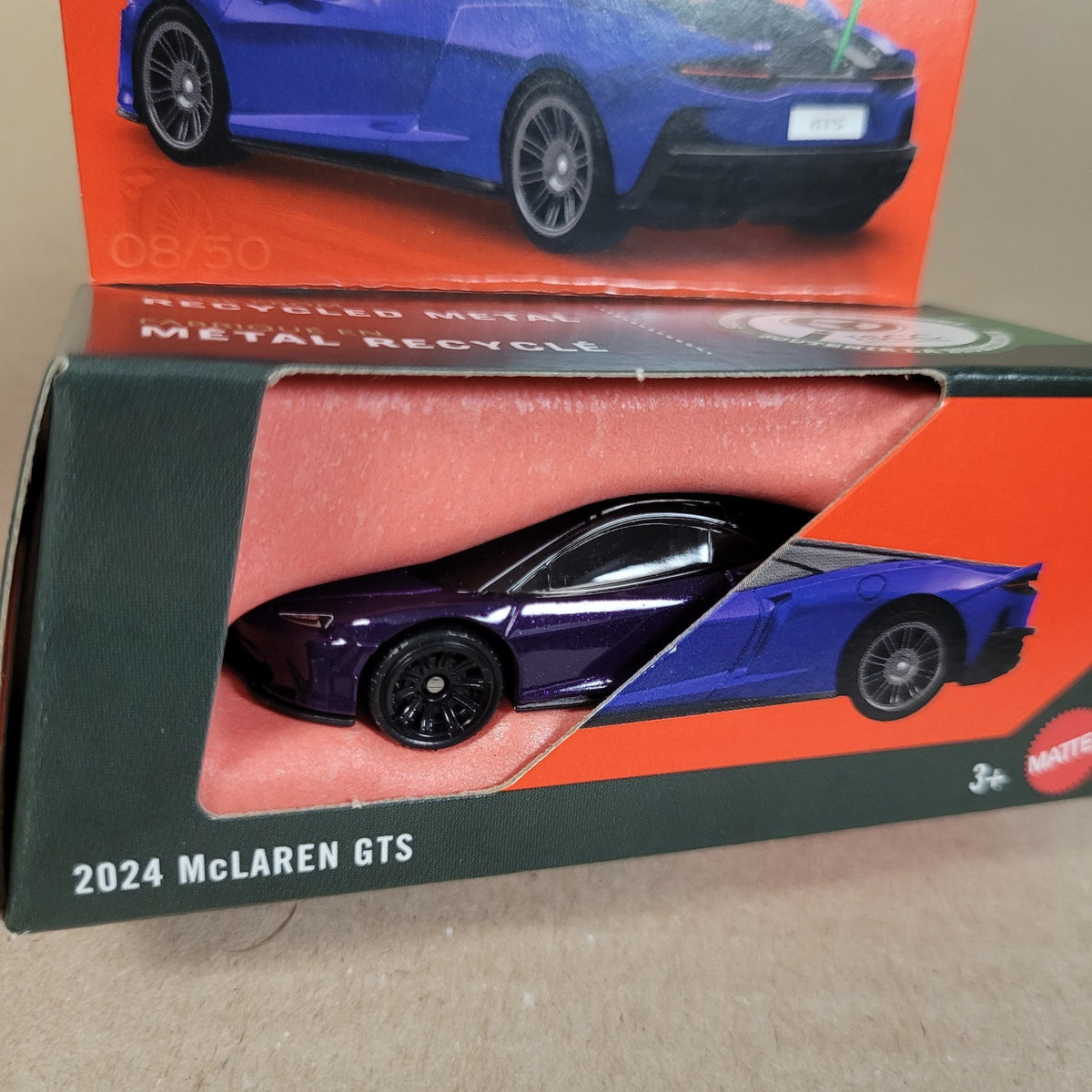 2026 Matchbox Moving Parts 2024 McLaren GTS Purple