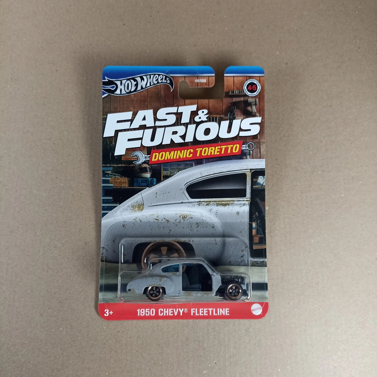2024 Fast and Furious - Dominic Toretto - Hot Wheels Diecast Komplettset mit 5 Autos
