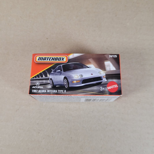 2026 Matchbox Power Grabs 1997 Acura Integra Type R Silver 