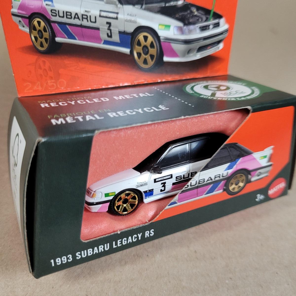 2026 Matchbox Moving Parts 1993 Subaru Legacy RS 