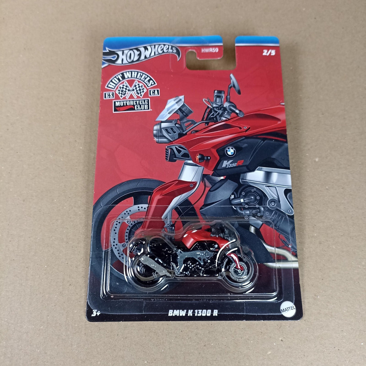 2024 Hot Wheels Motorcycle Club Diecast Full Set 5 Honda BMW DUCATI