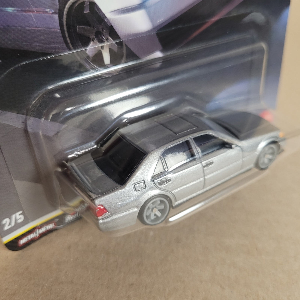 HOT WHEELS 2024 MERCEDES-BENZ 500 SEL FAST & FURIOUS Silber