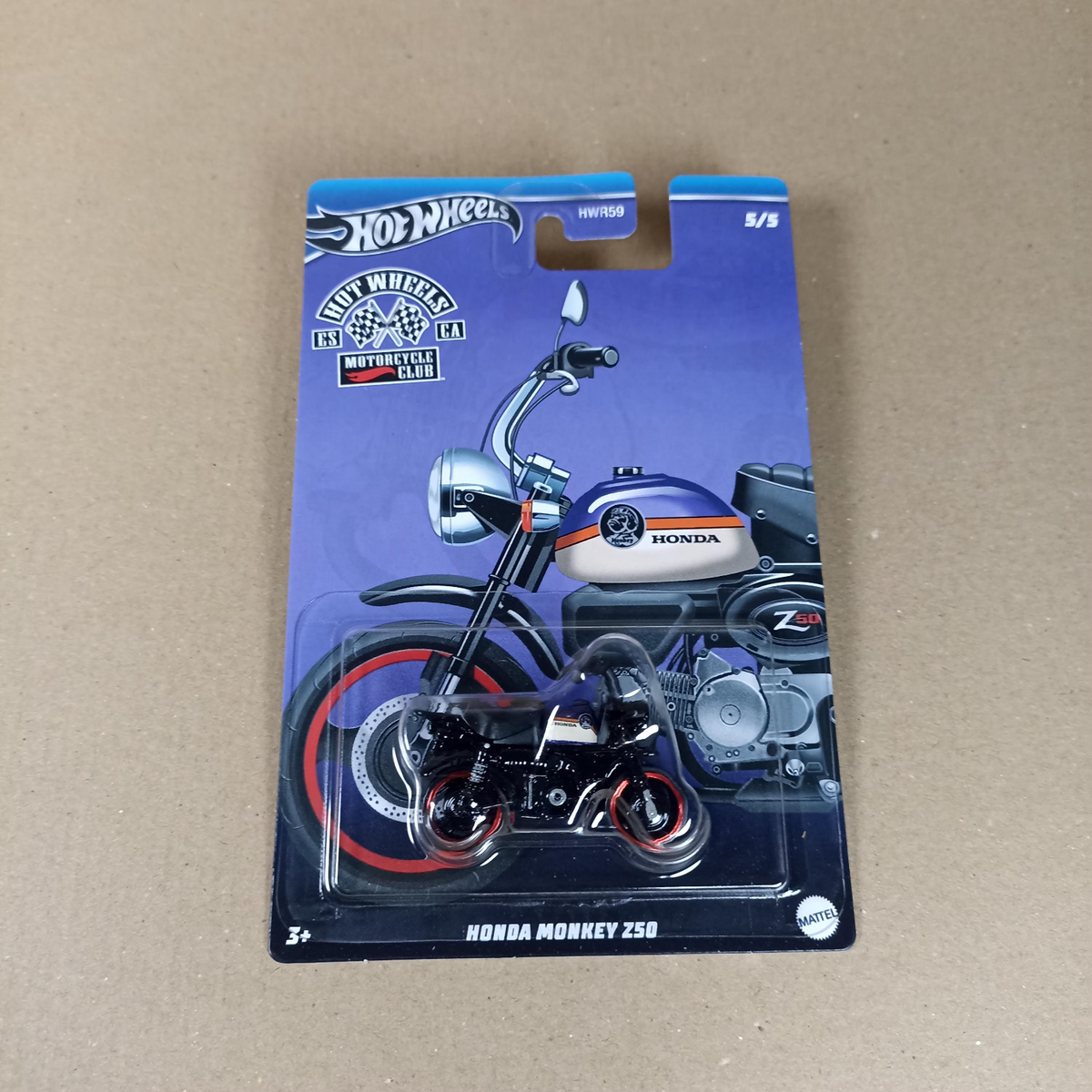 2024 Hot Wheels Motorcycle Club Diecast Full Set 5 Honda BMW DUCATI
