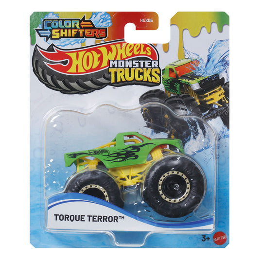 Hot Wheels Monster Trucks Color Shifters Torque Terror Vehicle (HGX06)