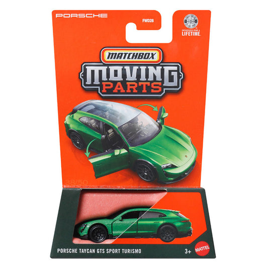 Matchbox Moving Parts Mattel Car N Porsche Taycan GTS Sport Turismo JHV45 (FWD28)