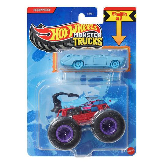 Hot Wheels Monster Trucks Metal Scorpedo Diecast Vehicle (GRH81)