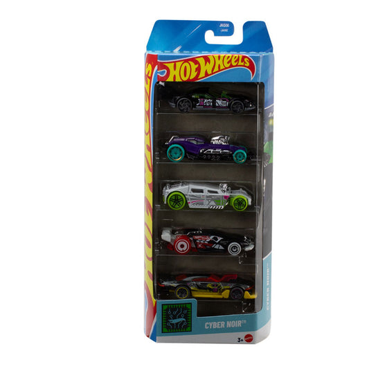 Hot Wheels Set Cyber Noir 5-Pack Mattel JKG06 (1806)