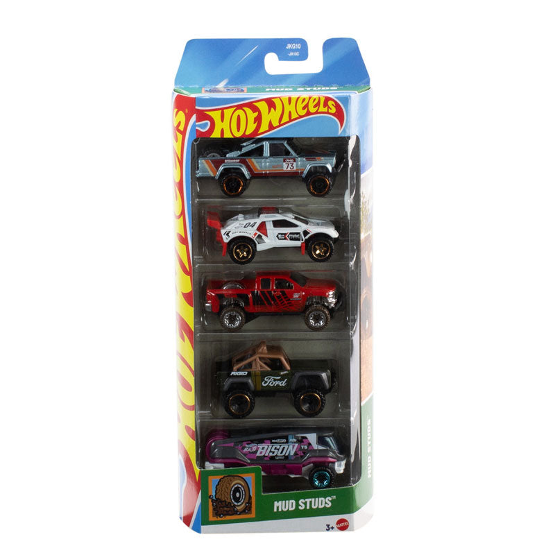 Hot Wheels Set Mud Studs 5-Pack Collection (1806)