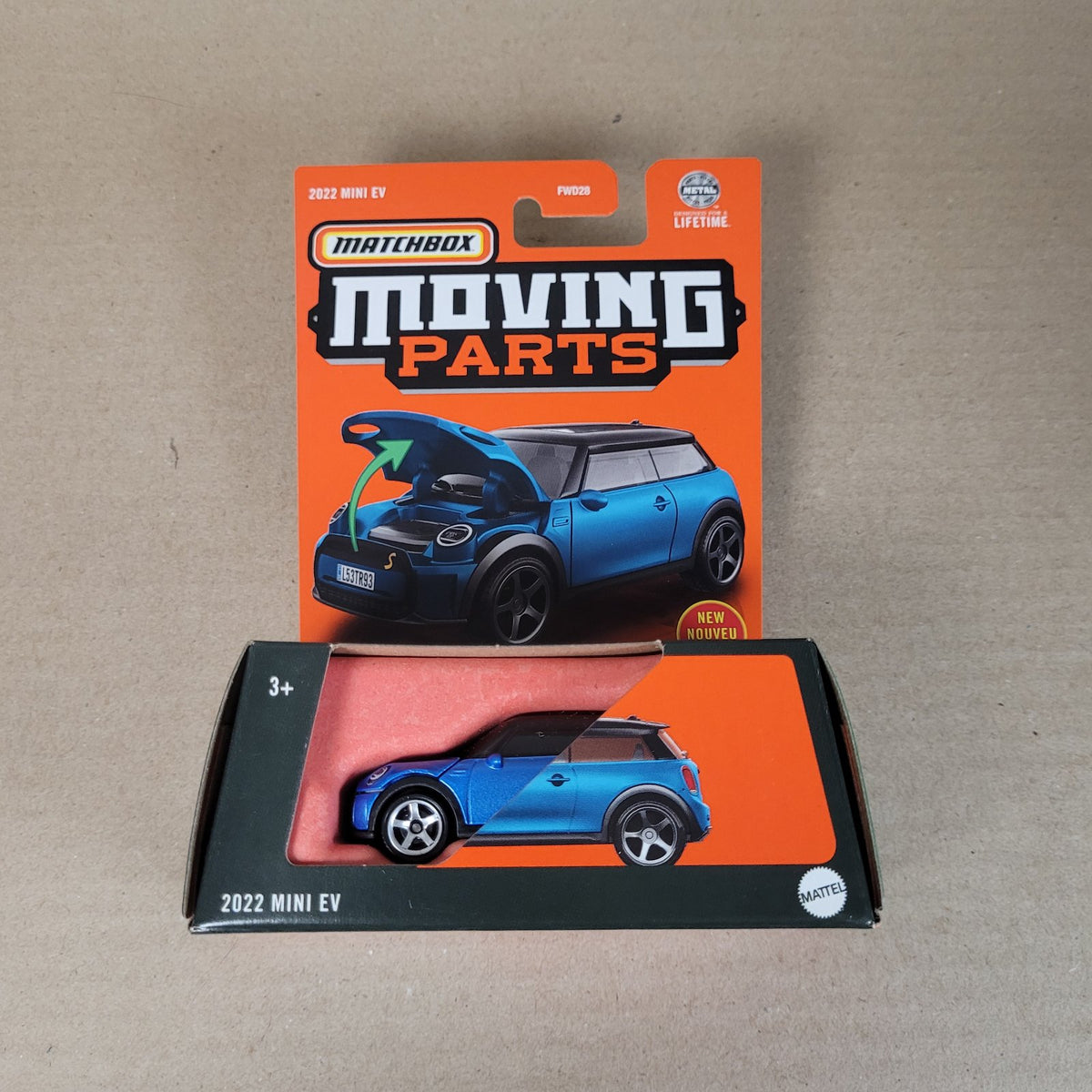 Matchbox 2022 Mini Cooper SE – Moving Parts 2024