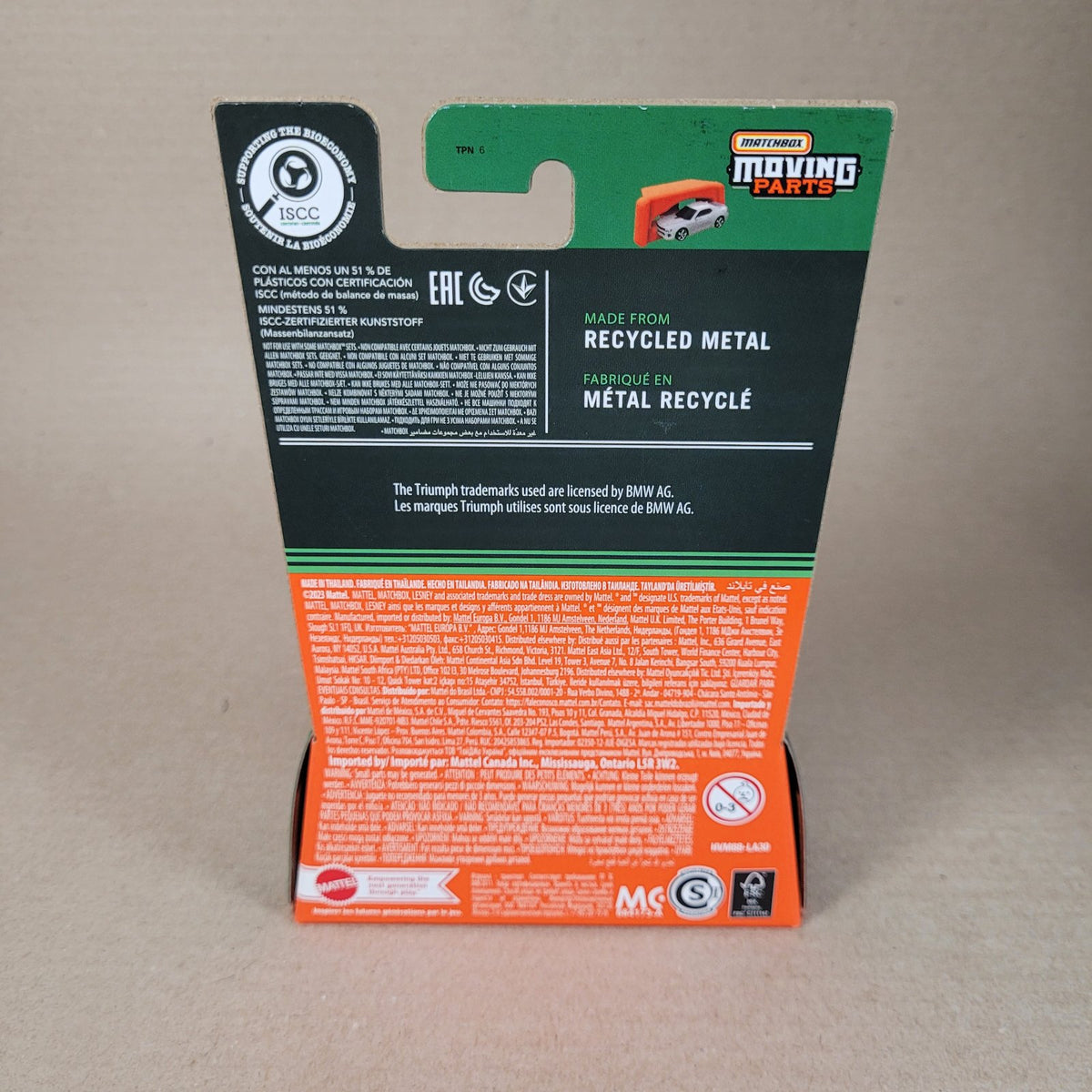Matchbox 1969 Triumph Spitfire – Moving Parts 2024