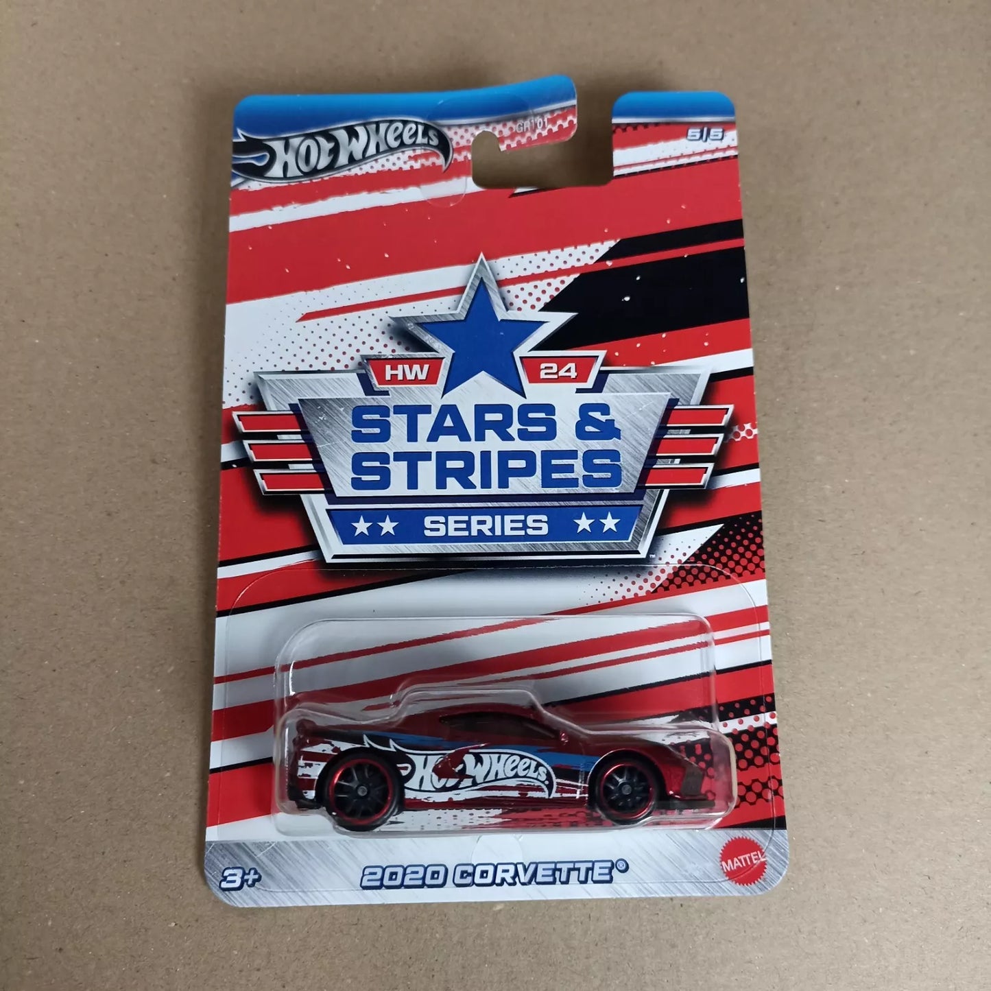 Hot Wheels Stars And Stripes Series - 2024 - Complete Full Set Of 5 GRT01