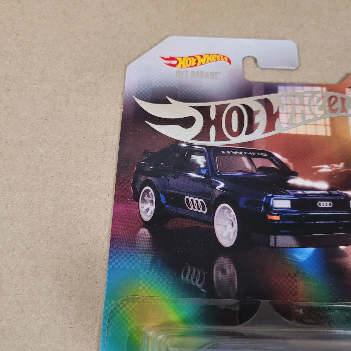 Hot Wheels NFTGarage 84 Audi Sports Quattro Blue