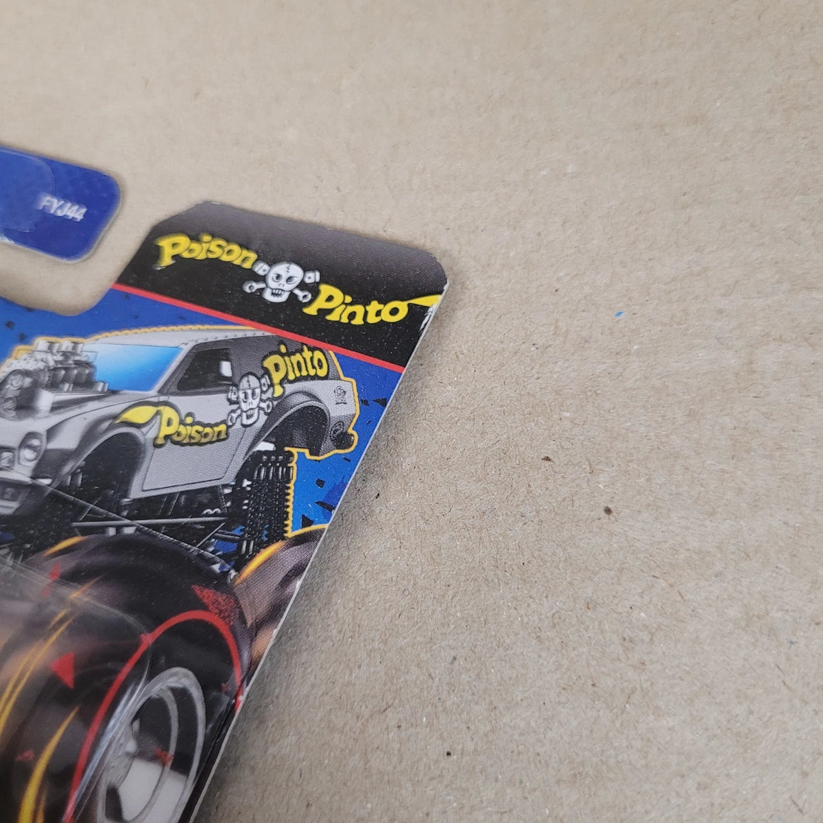 2024 Hot Wheels Treasure Hunt Poison Pinto Monster Trucks 2024 Chrome